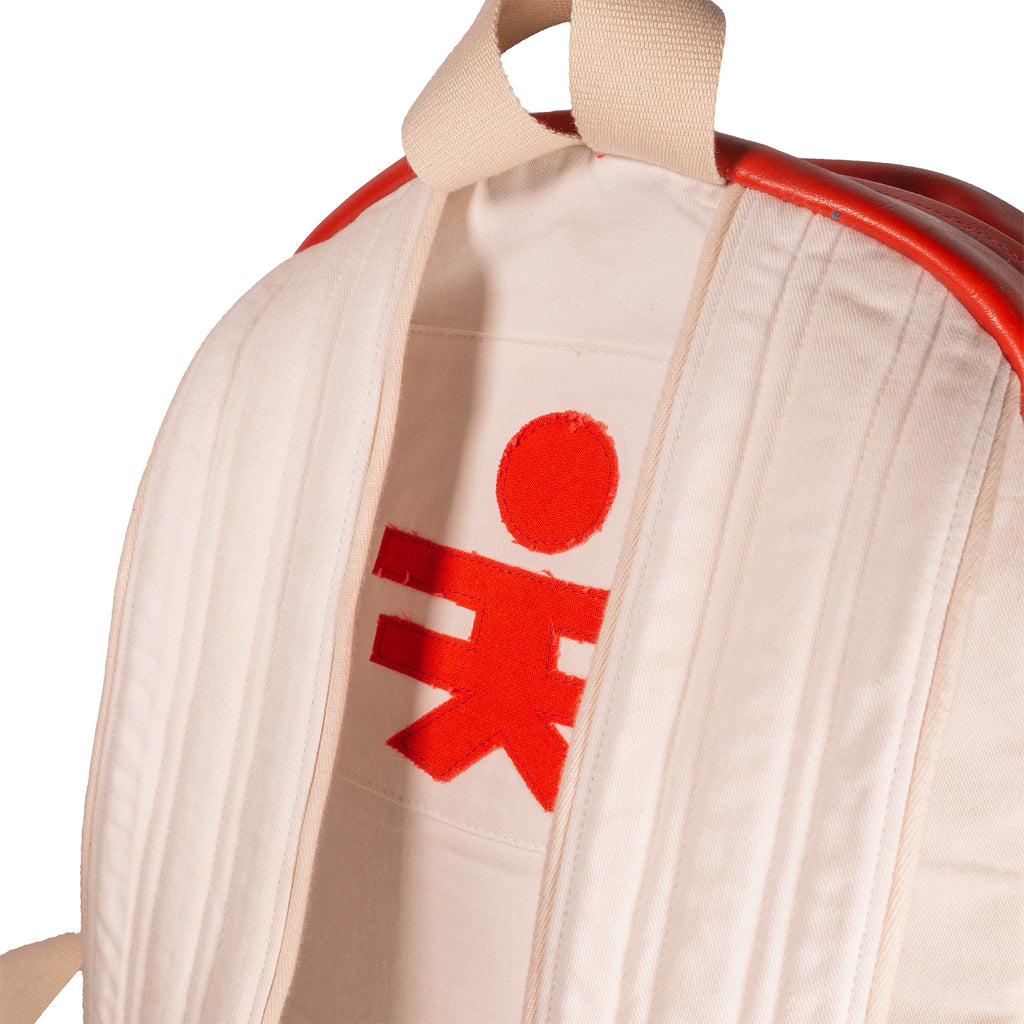 Rucksack aus altem Boxsack